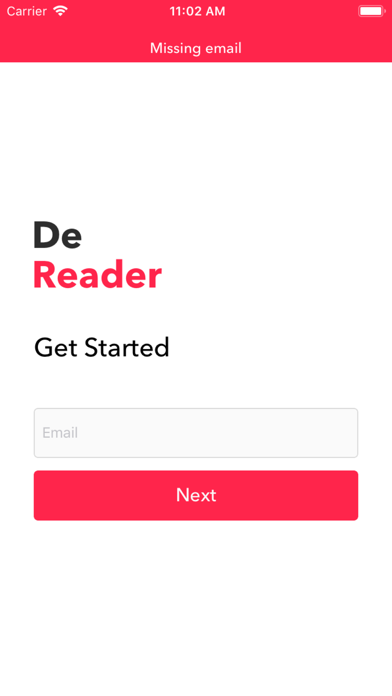Screenshot #1 pour DeReader