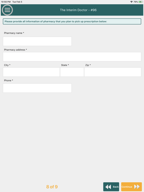 TIDAmed - Doctor App iPad screenshot 8 - Health & Fitness app