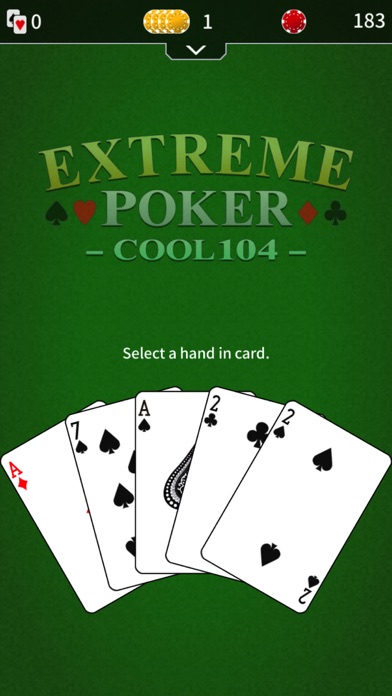 EXTREME POKER Screenshot