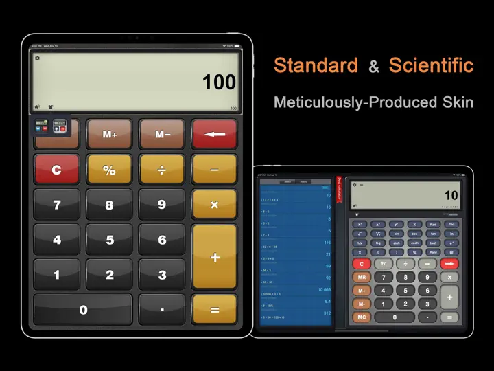 Скриншот Calculator HD For IPad. на iPhone 2