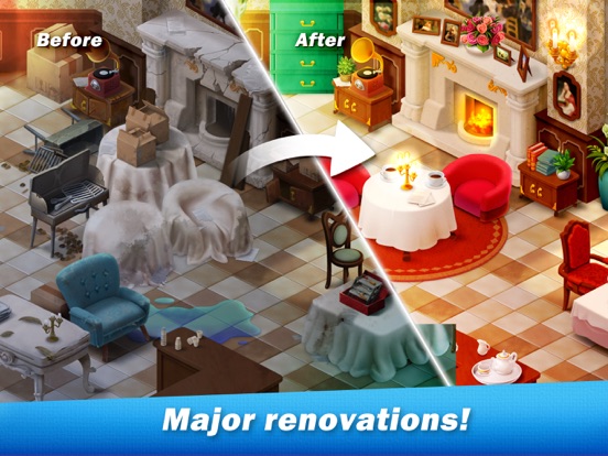 Restaurant Renovation iPad app afbeelding 2