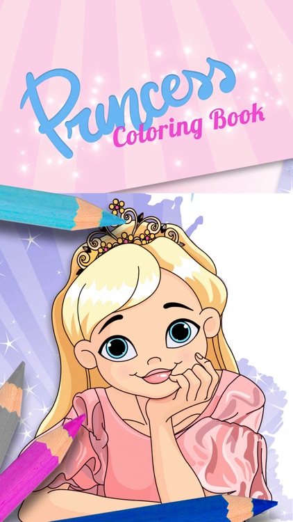 Magic Princess Coloring Books
