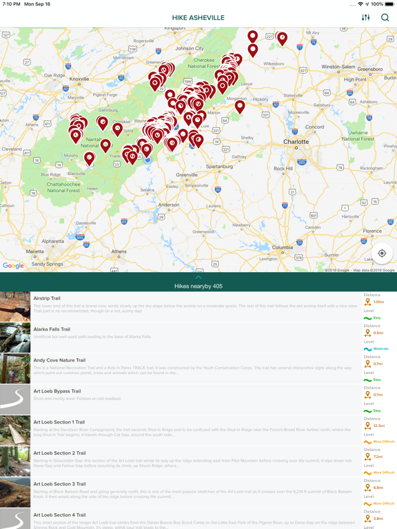 Screenshot #5 pour Hike Asheville