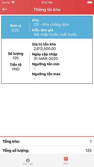 App screenshot