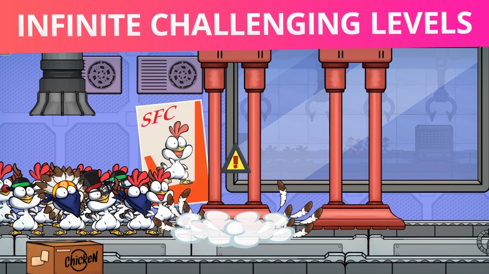 #2. Save the Chickens! (iOS) 由: Advenworks Ltd.