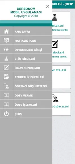 Game screenshot Dersonom Ogretmen apk