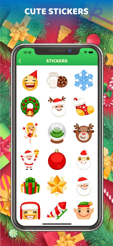 Christmas Stickers Emoji 2022