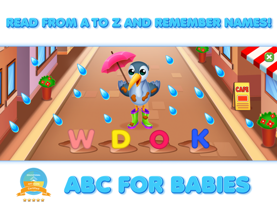 Alphabet flash cards iPad screenshot 4 - Games app
