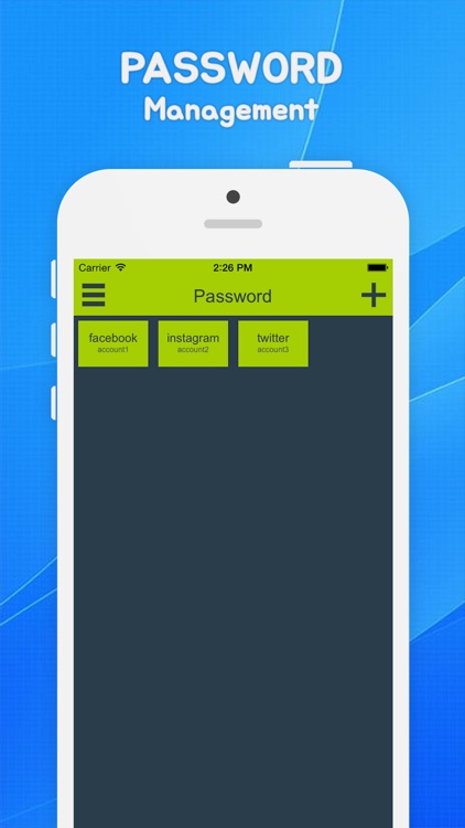 Password Management - App