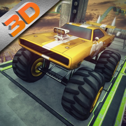 3D Monster Truck Derby Stunt iOS App