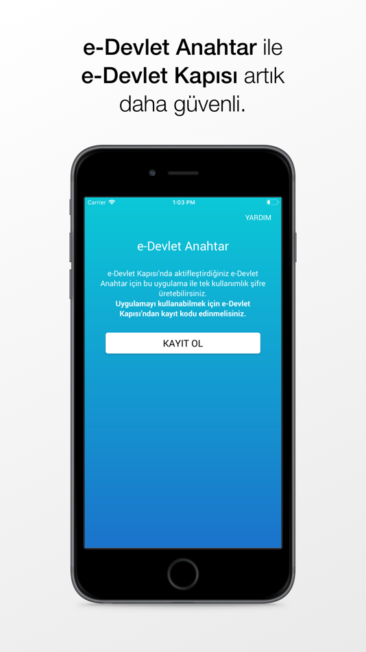 #1. e-Devlet Anahtar (iOS) Podle: Turkiye Cumhuriyeti Cumhurbaskanlıgı Dijital Donusum Ofisi Baskanlıgı