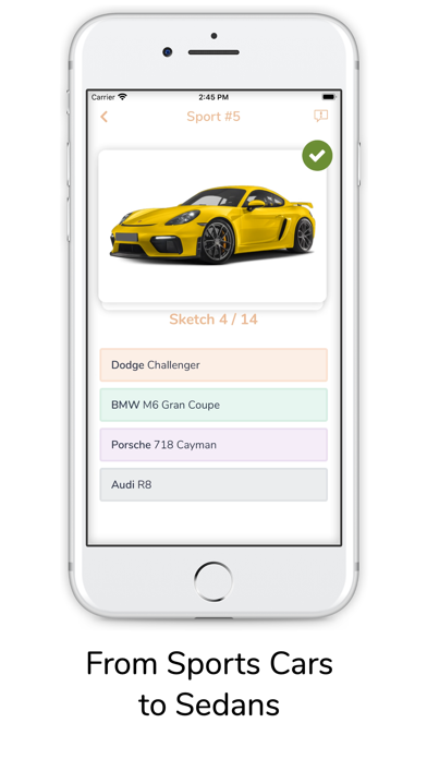 Screenshot #3 pour Guess Cars from Sketch