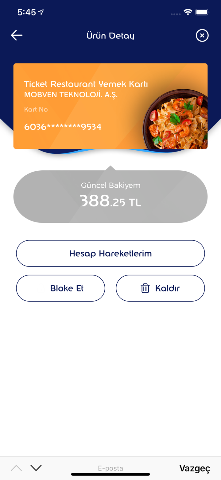 MyEdenred Türkiye screenshot 3