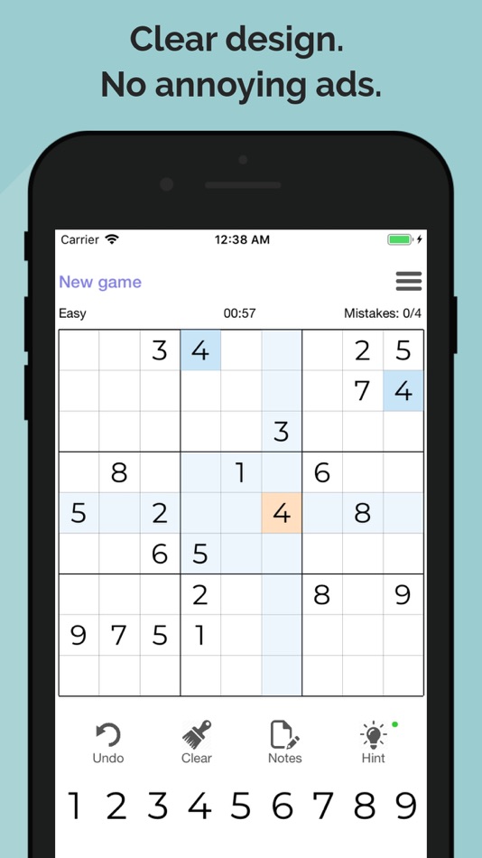 #1. Sudoku - Puzzle logic game (iOS) 由: Mikhail Prysiazhniy