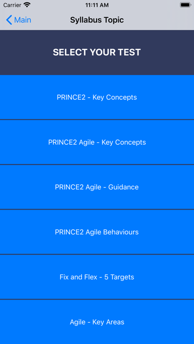 PRINCE2 Agile Exam Prep Screenshot