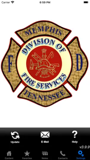 Memphis Fire Department iPhone Screenshot 1