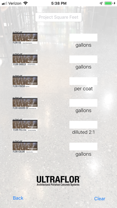 Diamatic-Silex Calculator screenshot 2