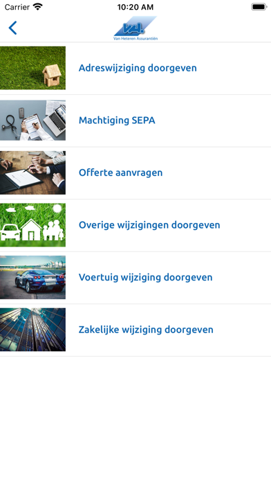 Screenshot #3 pour Van Heteren Assurantiën