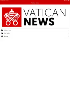 The Vatican News iPad image 1