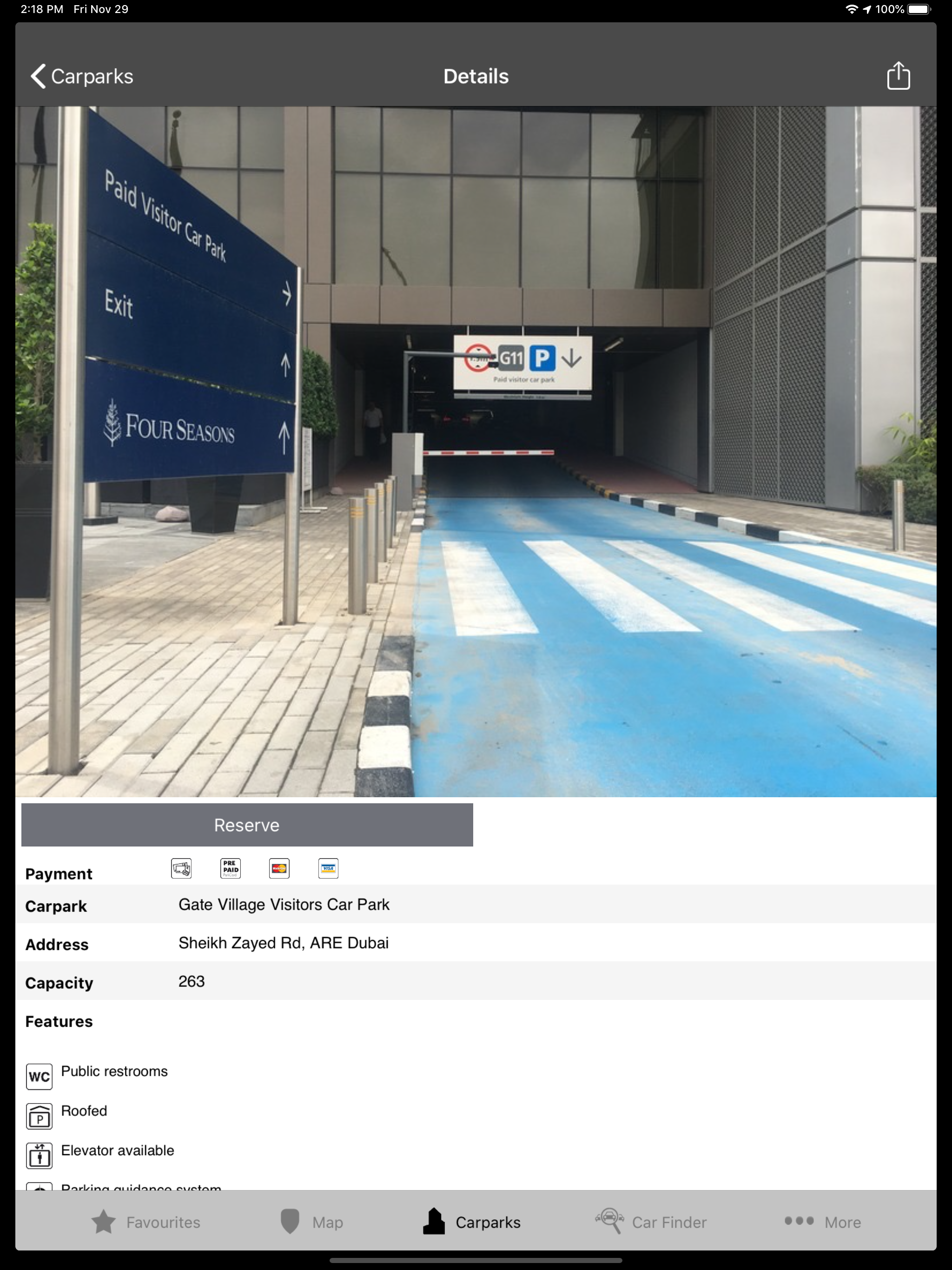 DIFC Car Parking
