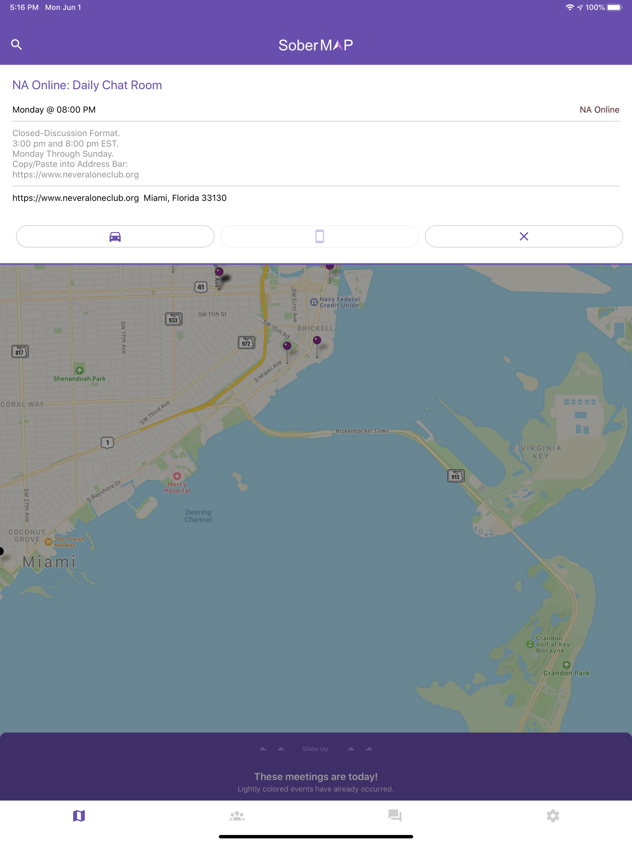 SoberMap