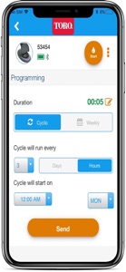 Toro BT Timer screenshot #3 for iPhone