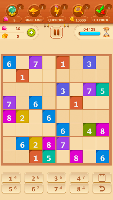 Sudoku Quest Color Soduku Game Screenshot