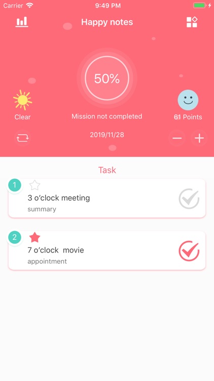 Happy Notes - beautiful moment