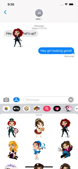Game screenshot Penelope Pinup Stickers apk