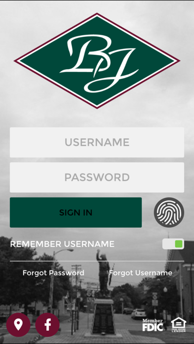 Bank of Jamestown Screenshot