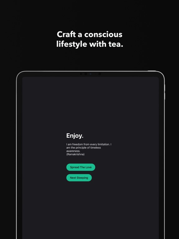 Sencha | Tea iPad screenshot 5 - Food & Drink app