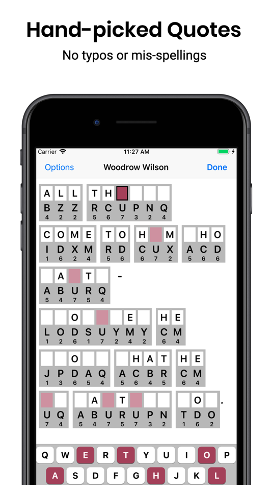 #1. Cryptogram Cryptoquip Puzzles (macOS) Podle: Egghead Games LLC