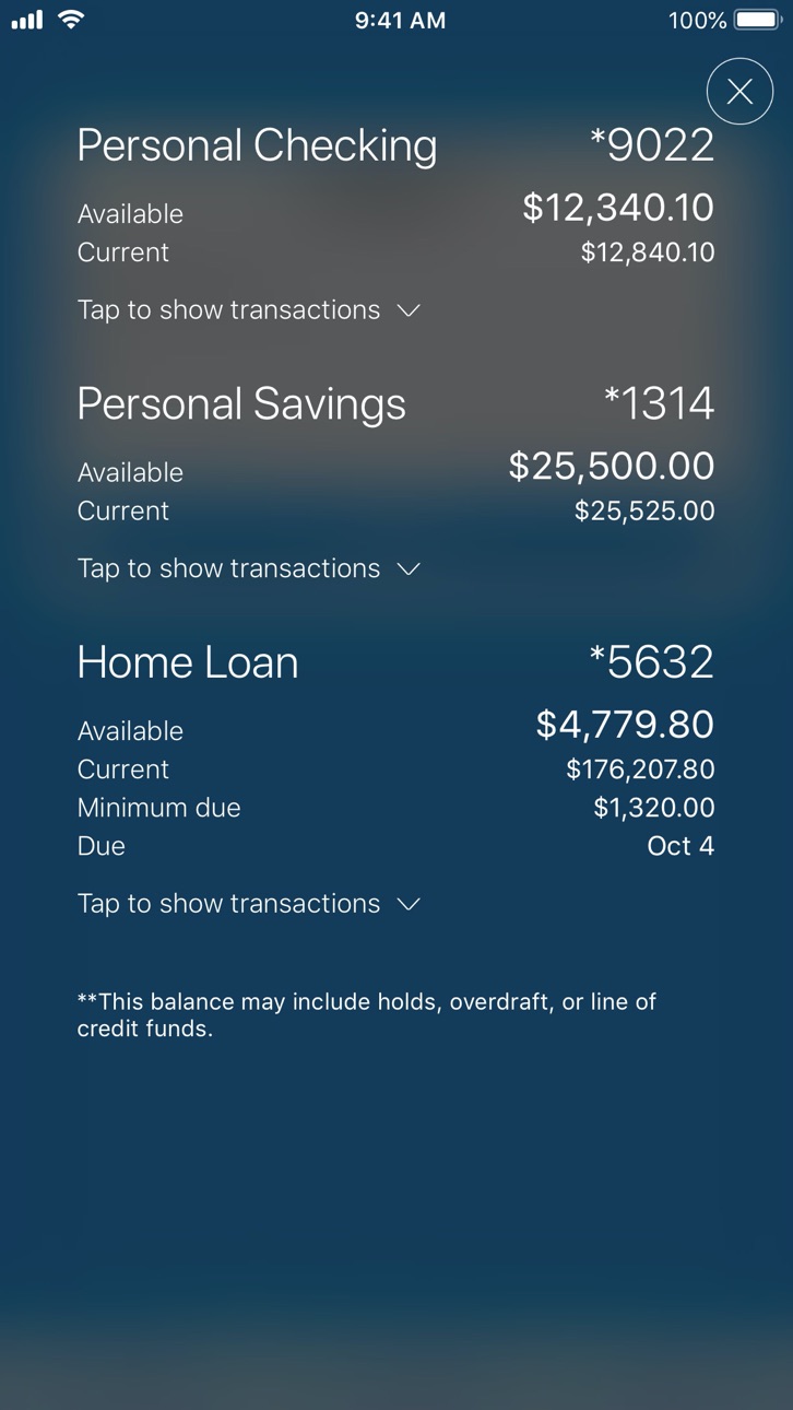 iPhone screenshot