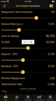 fincalc iphone screenshot 2