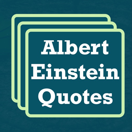 Albert Einstein Quotes English iOS App