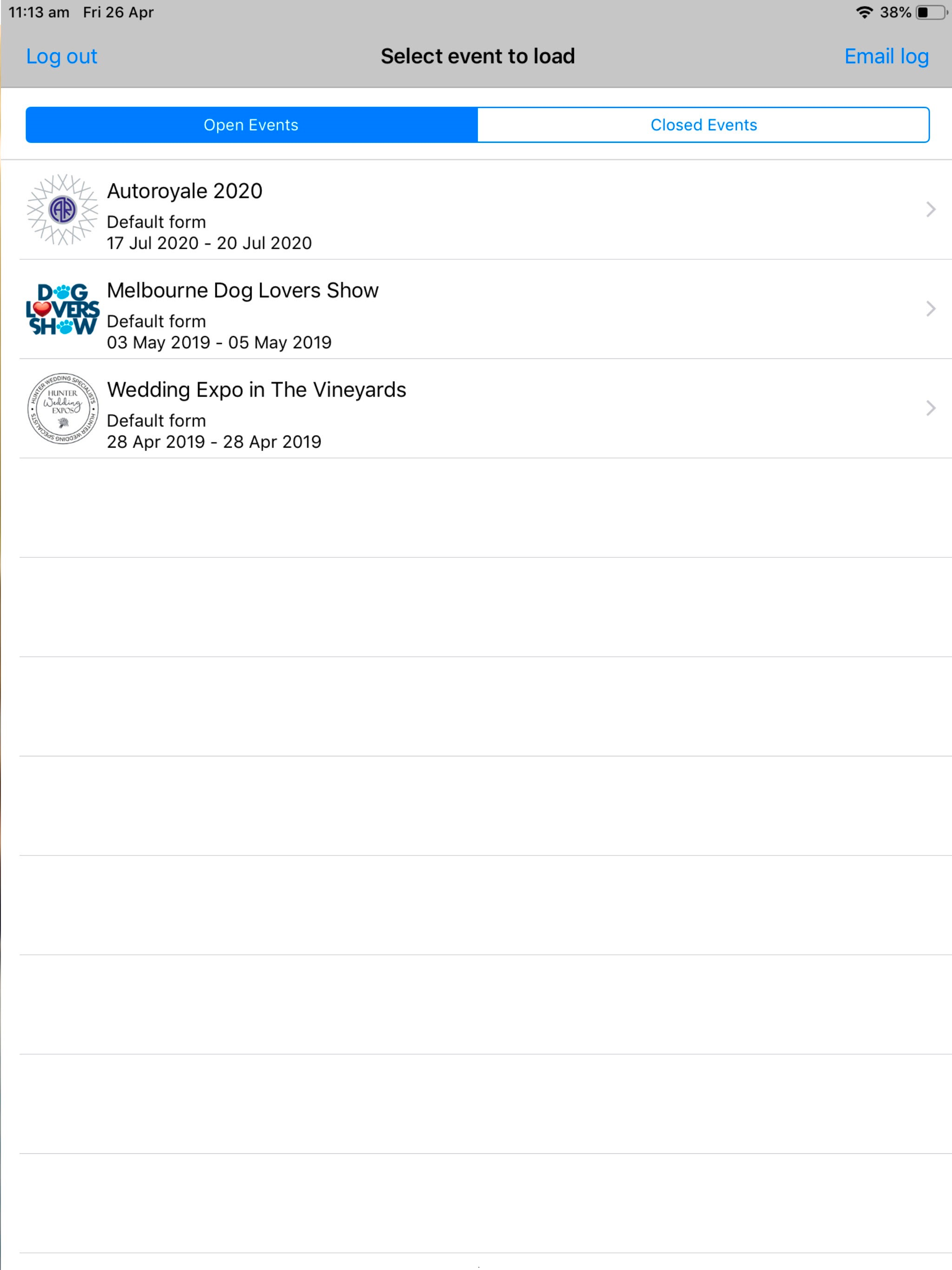 EventsPass CheckIn screenshot 7