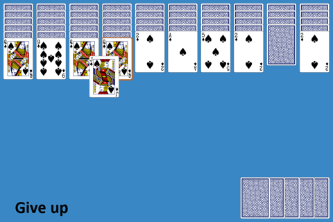 Spider Solitaire Touch - náhled