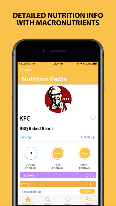 NutriSmart - Fast Food Trackerのおすすめ画像2