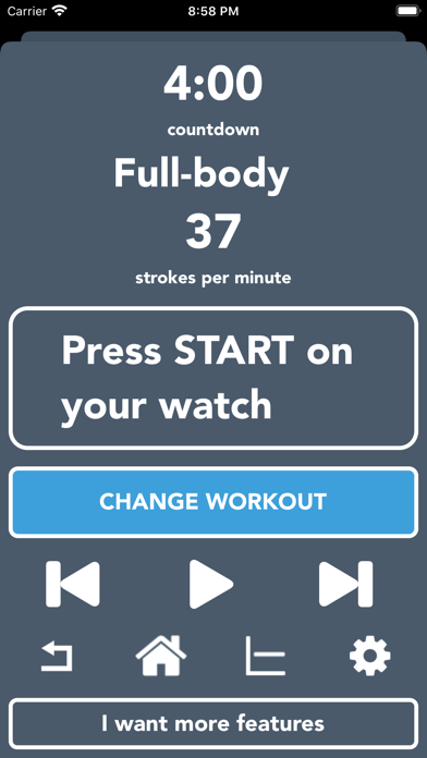 Screenshot #2 pour Rowing Machine Workouts