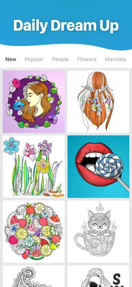 Game screenshot Jolly Paint: Coloring Book hack