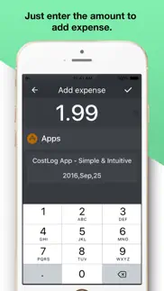 daily spending-my cost tracker iphone screenshot 4