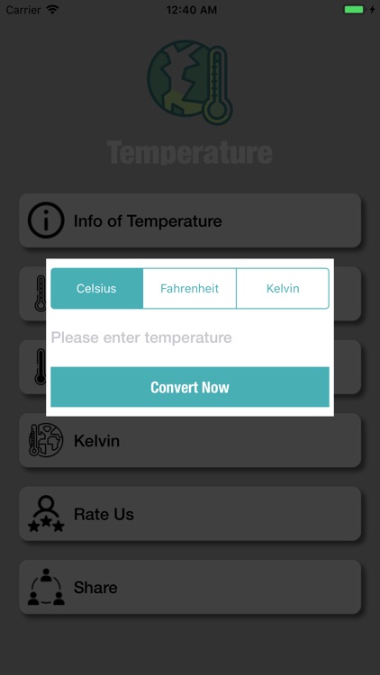 Temp Calculator - App screenshot-3