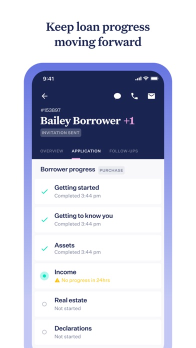 Blend Loan Officer Screenshot