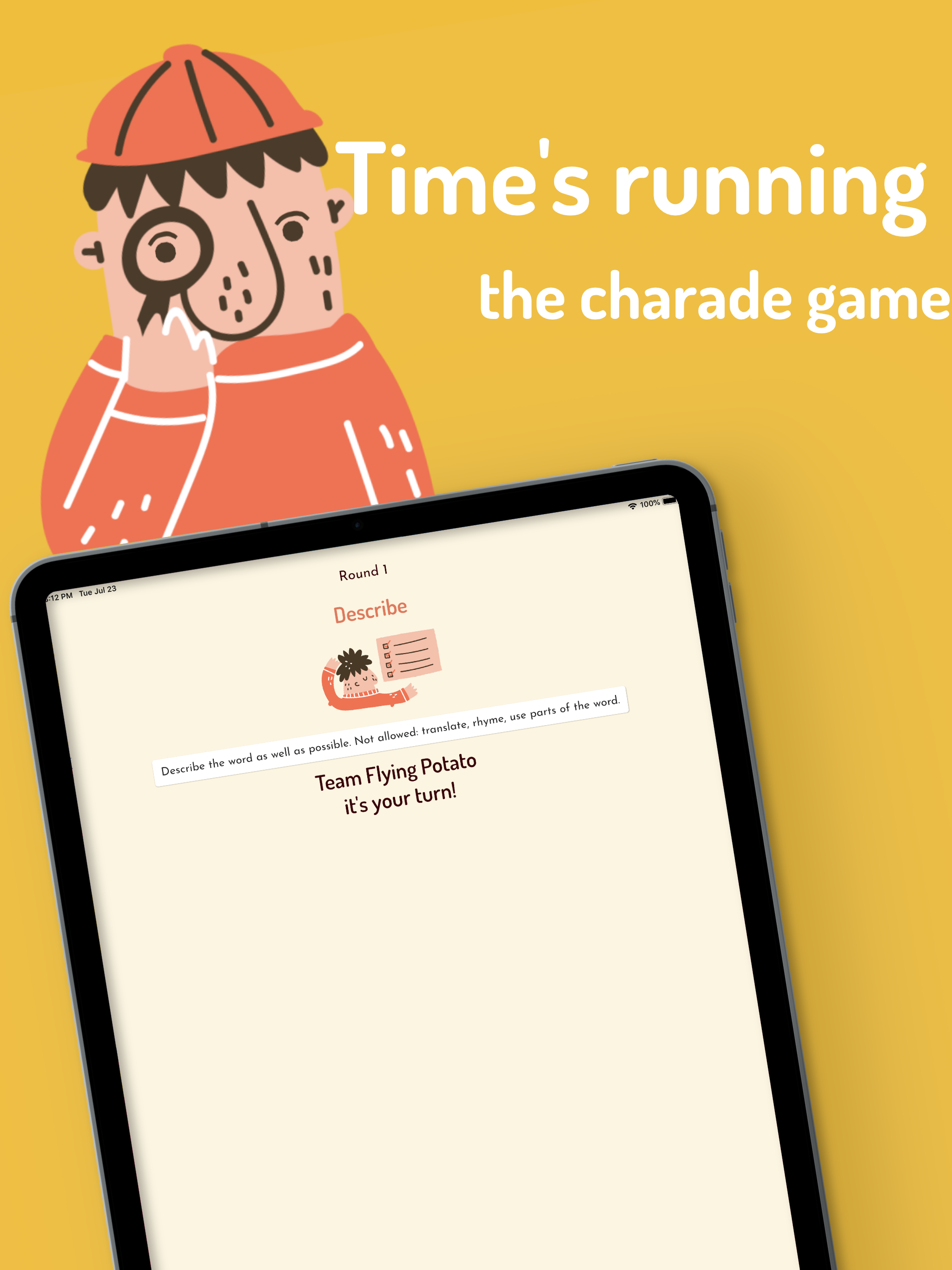 Time's running - Charade Game