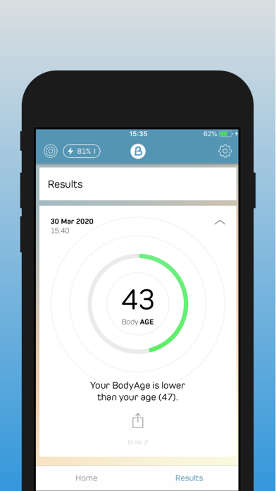 BodyAge Screenshot