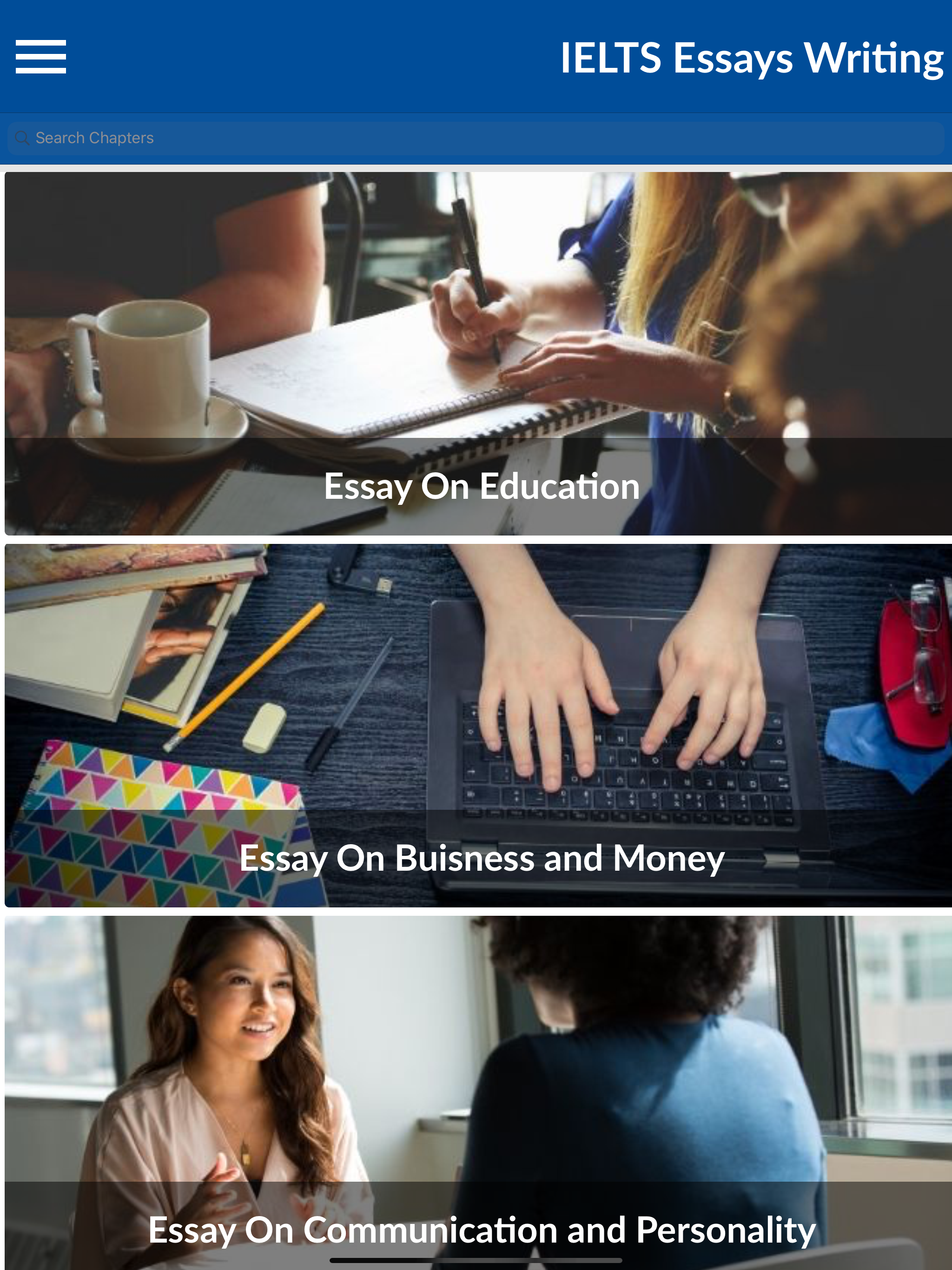 IELTS Essays Writing