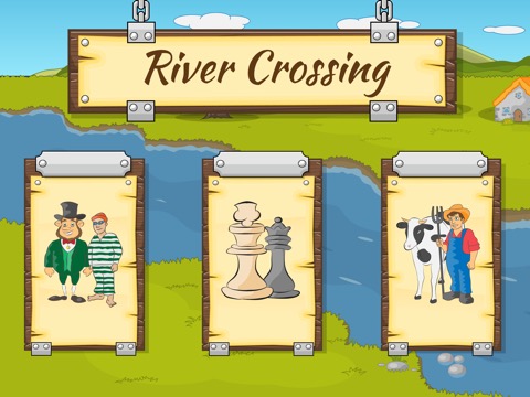 River Crossing  IQ Logicのおすすめ画像1