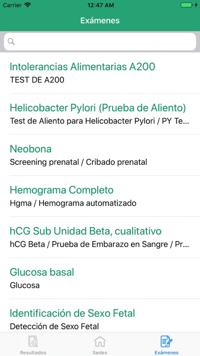 Screenshot #1 pour Multilab Pacientes