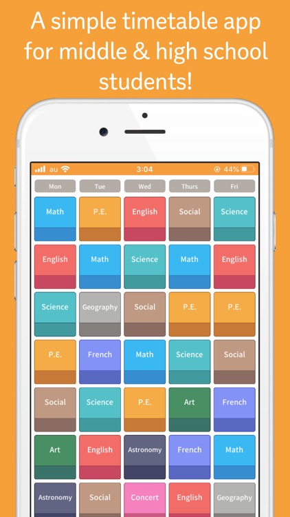 ClassTable - School Schedule