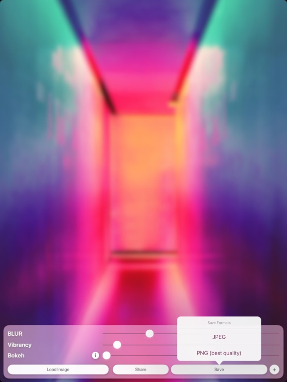 BlurMe - Blur wallpapers iPad screenshot 5 - Photo & Video app